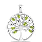 Colgante de Plata con Peridoto de Changbai