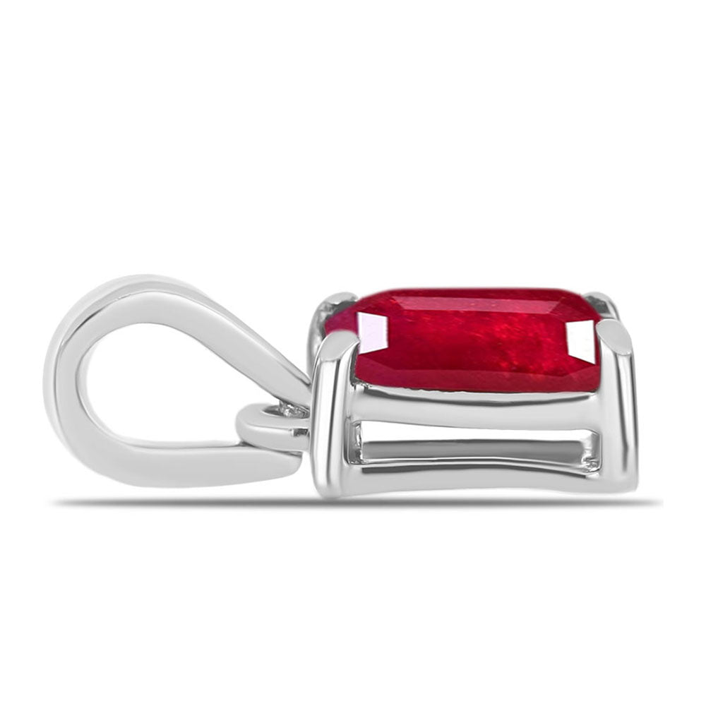 Colgante de Plata con Rubí de Madagascar 2 