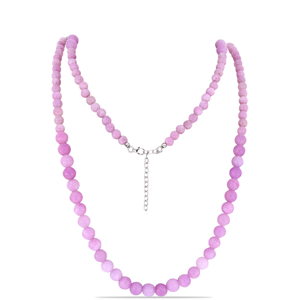 Collar de Plata con Kunzita de Pala 1 