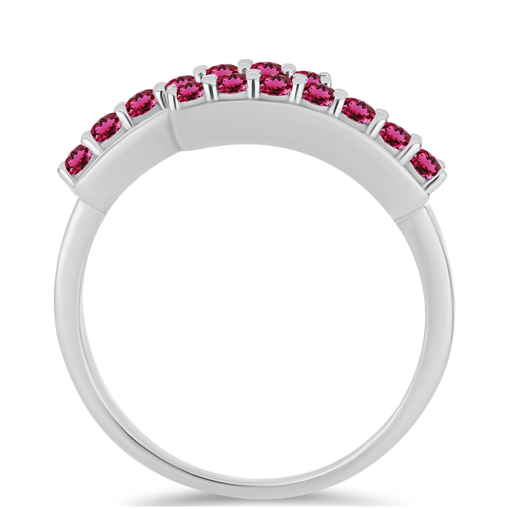 Anillo de Plata con Rubelita de Cruzeiro 2 