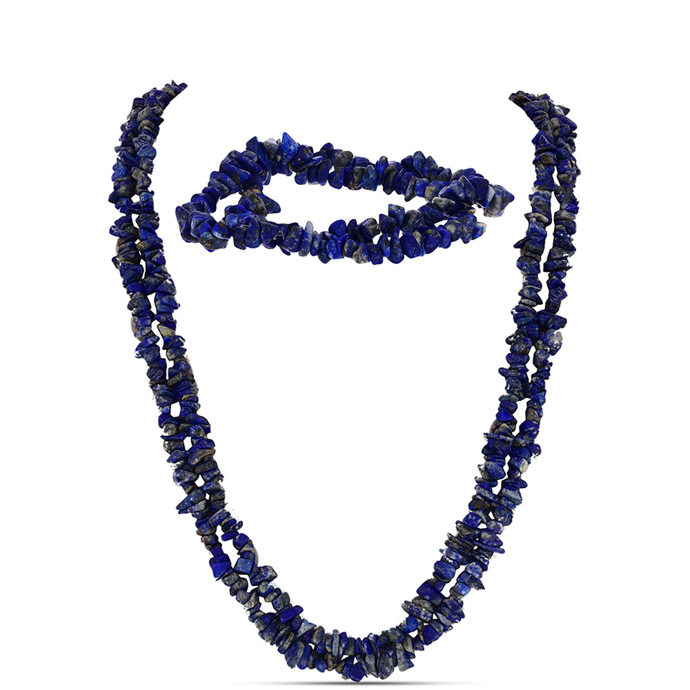 Conjunto Pepita con Lapislázuli ( Collar +Pulsera )