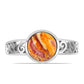 Anillo de Plata con Jaspe Garra de León