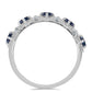 Anillo de Plata con Moisanita "Púrpura Imperial" y Topacio Blanco