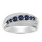 Anillo de Plata con Moisanita "Púrpura Imperial"
