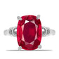 Anillo de Plata con Rubí de Madagascar