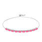 Pulsera de Plata con Ópalo Rosa de Lega Dembi