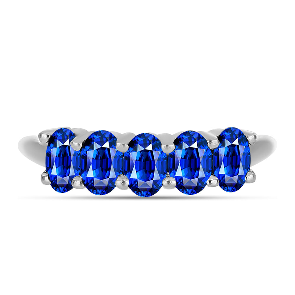 Cruz Conjunto de Plata con Zafiro Azul Australiano ( Pendientes +Anillo +Colgante )