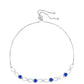 Pulsera de Plata con Zafiro Azul Australiano
