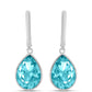 Pendientes de Plata con Cuarzo Paraiba