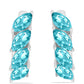 Pendientes de Plata con Cuarzo Paraiba