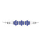 Pulsera de Plata con Tanzanita AAA