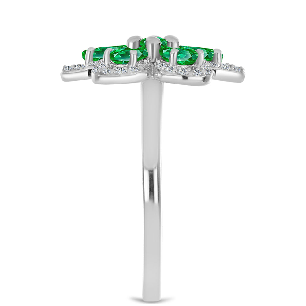 Anillo de Plata con Granate Kijani 4 