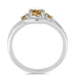 Anillo de Plata con Moisanita Champagne