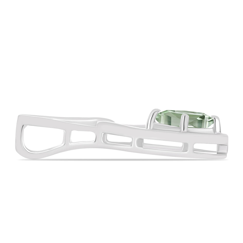 Colgante de Plata con Amatista Verde 2 