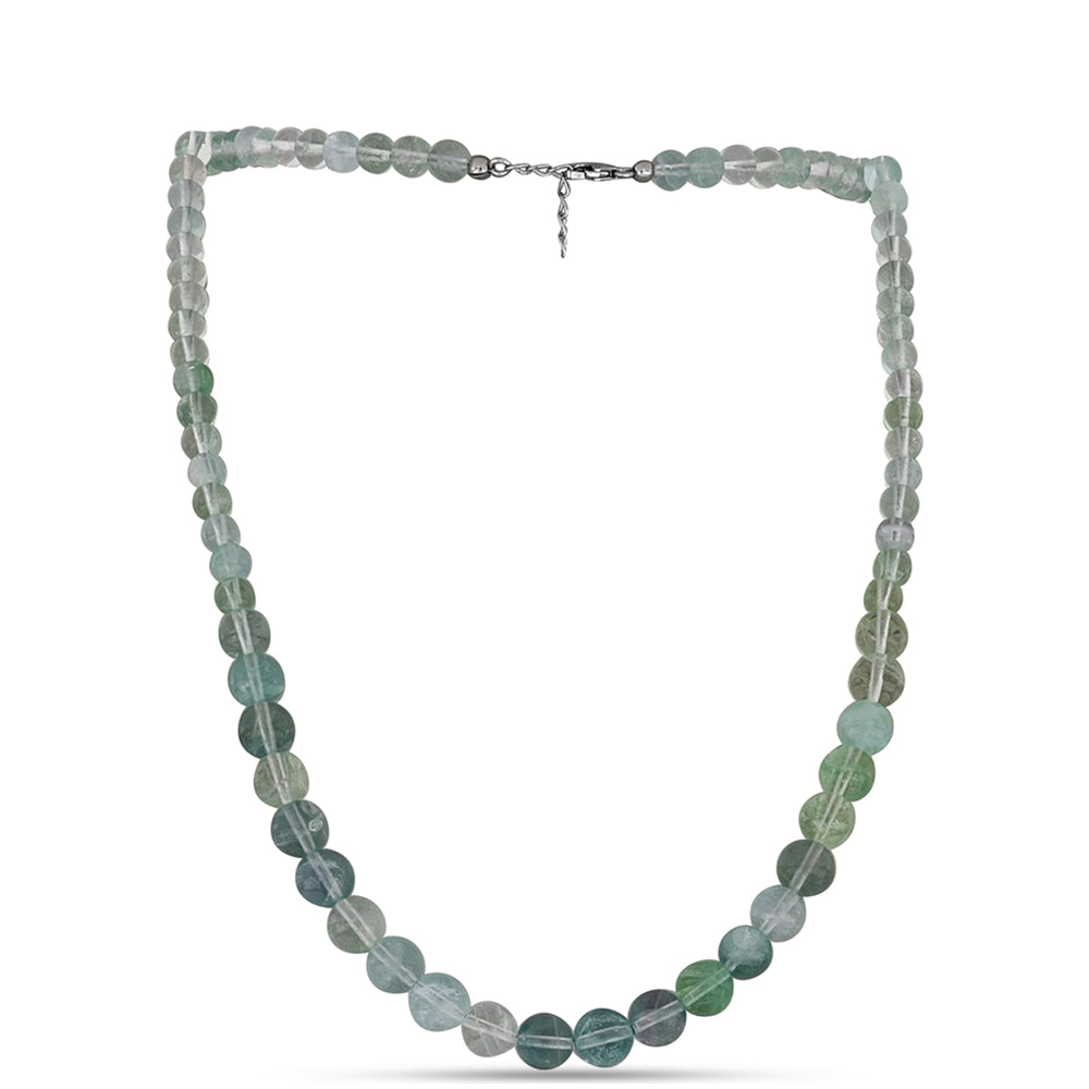 Collar de Plata con Amatista Verde 1 