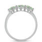 Anillo de Plata con Amatista Verde