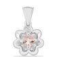 Colgante de Plata con Morganita de Gozareh