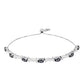Pulsera de Plata con Cuarzo Místico Verde de Brasil