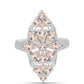 Anillo de Plata con Morganita de Gozareh