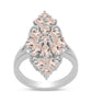 Anillo de Plata con Morganita de Gozareh