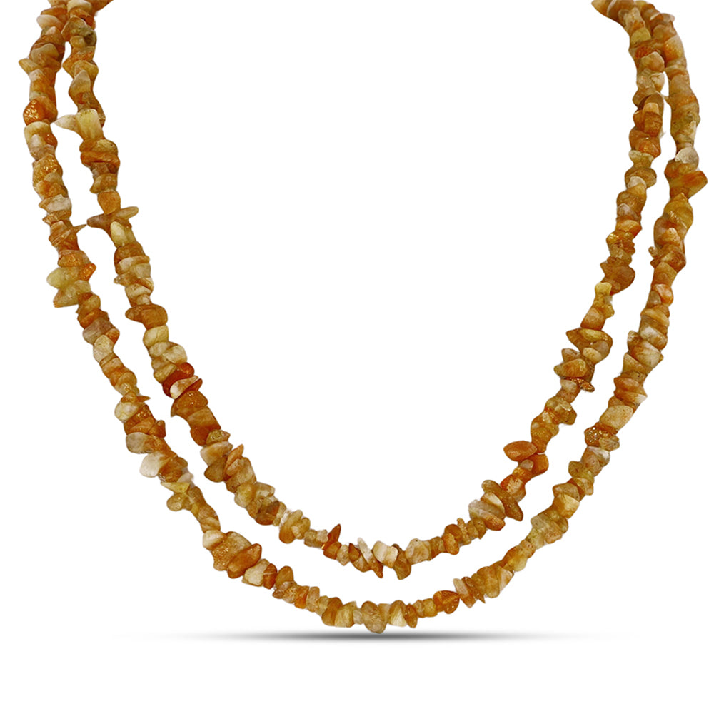 Collar Pepita con Piedra Solar de Oregon 1 