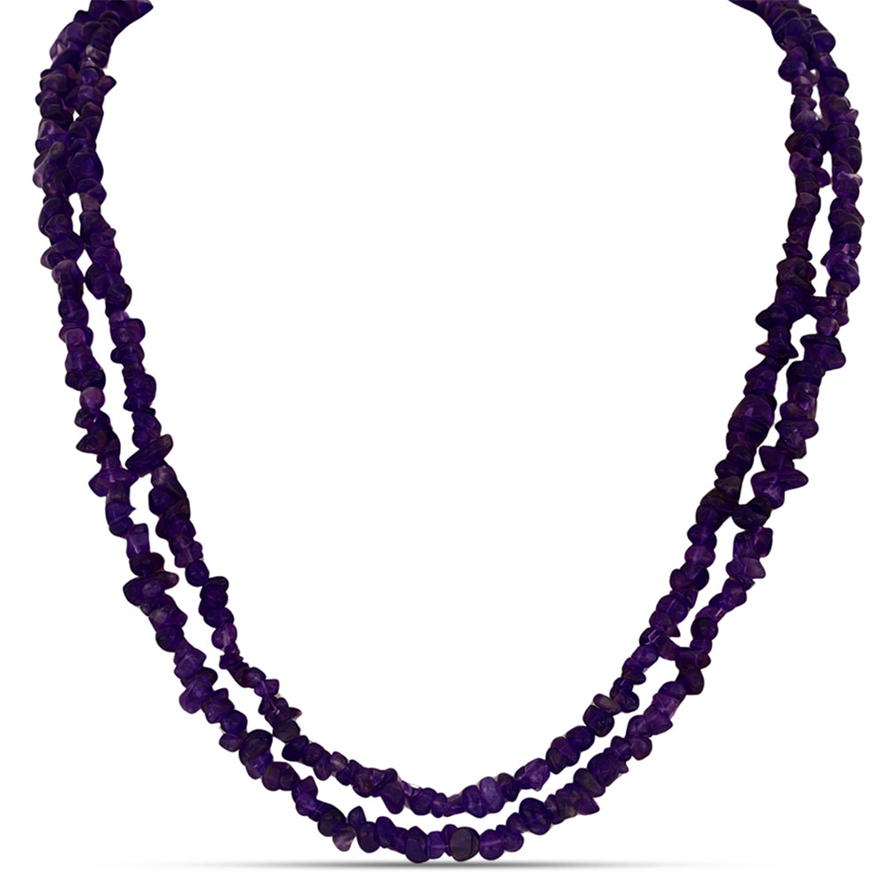 Conjunto Pepita con Ágata Púrpura ( Collar +Pulsera ) 2 