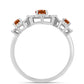 Anillo de Plata con Citrino de Madeira