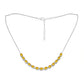 Collar de Plata con Citrino de Río del Oro