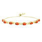 Pulsera de Plata Bañada en Oro con Turquesa de Mohave