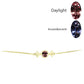 Pulsera de Plata Bañada en Oro con Granate Bekily Multicolor