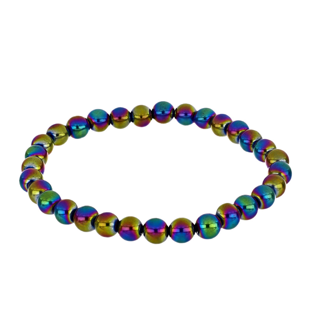 Conjunto Pepita con Cuarzo Hematita verde místico ( Collar +Pulsera )