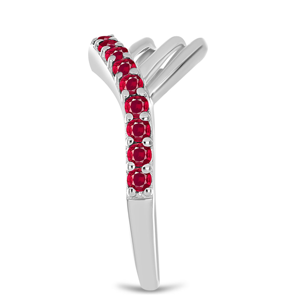 Anillo de Plata con Rubí de Madagascar 4 