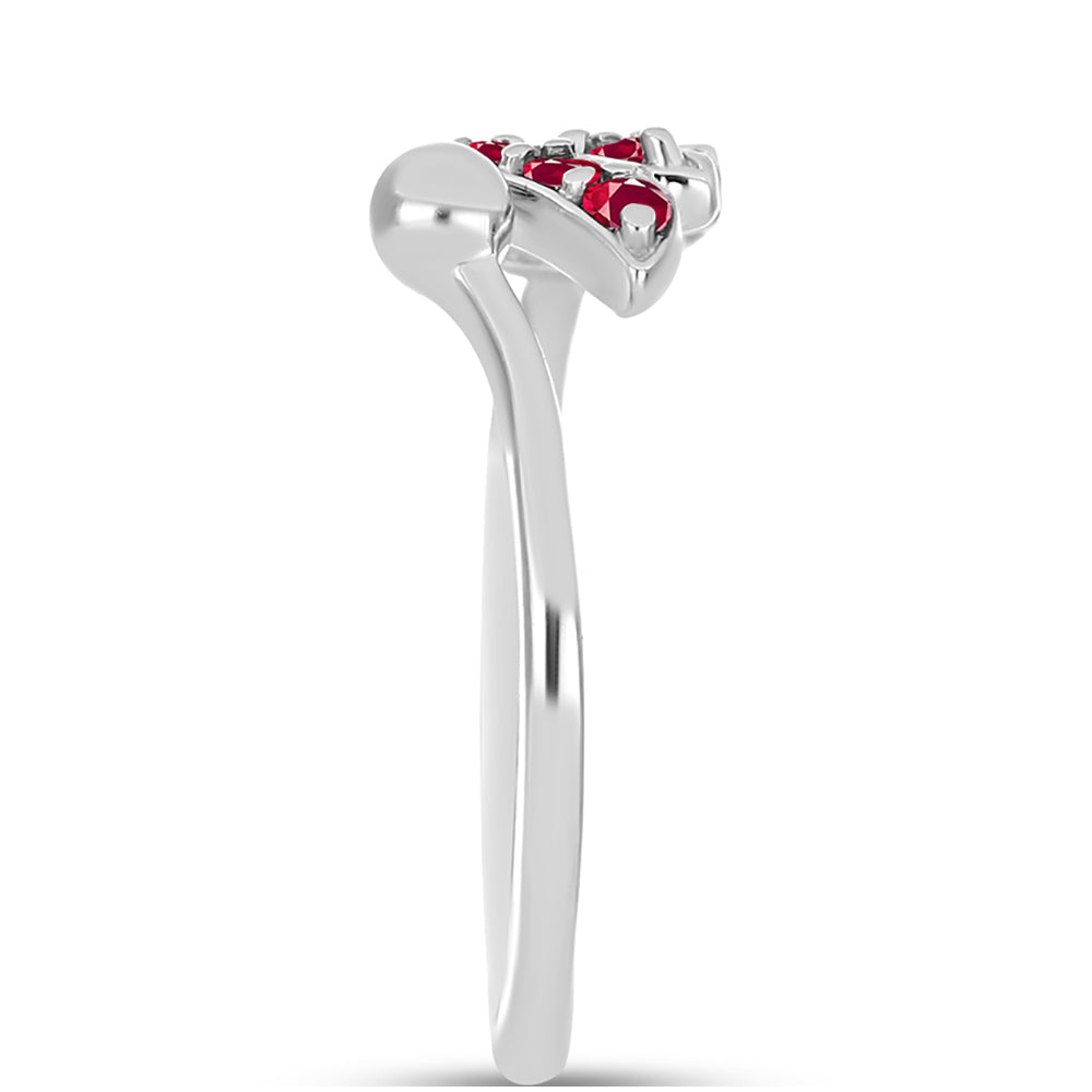 Anillo de Plata con Rubí de Madagascar 4 