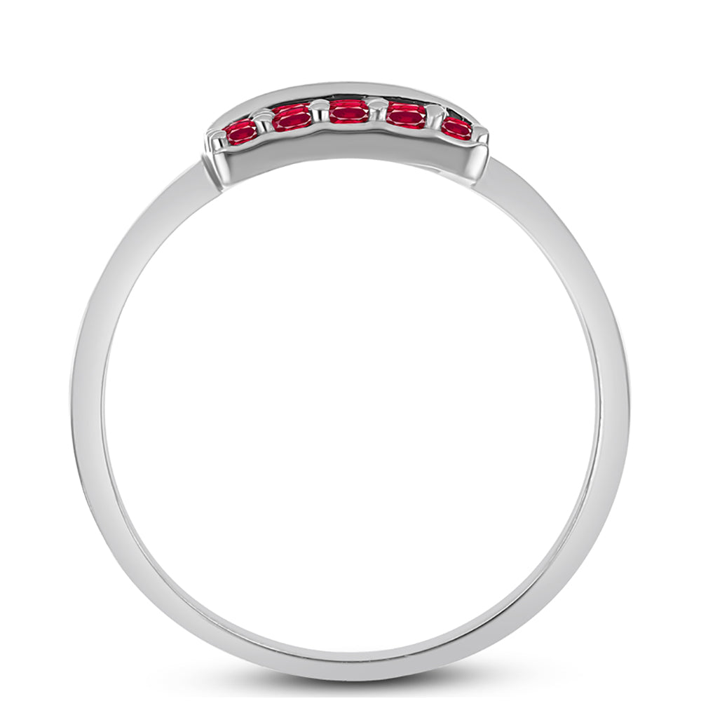 Anillo de Plata con Rubí de Madagascar 2 