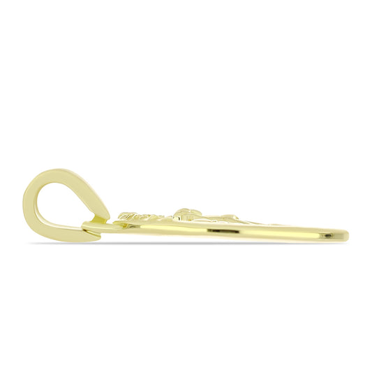 Colgante de Plata Bañada en Oro