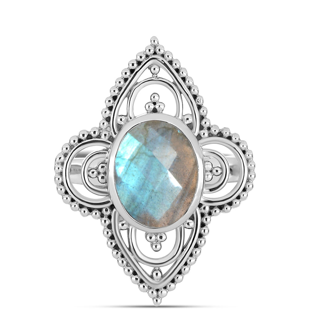 Anillo de Plata con Labradorita 1 