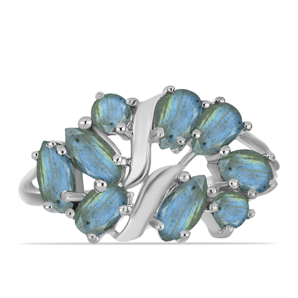 Anillo de Plata con Labradorita 2 