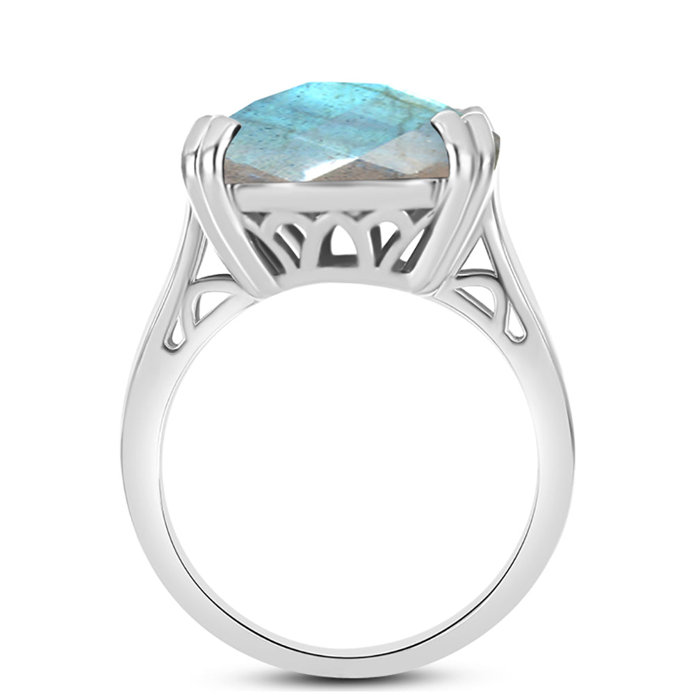 Anillo de Plata con Labradorita 2 