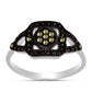 Anillo de Plata con Marcasita de Austria