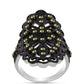 Anillo de Plata con Marcasita de Austria