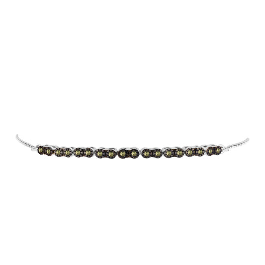 Pulsera de Plata con Marcasita de Austria