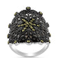 Anillo de Plata con Marcasita de Austria