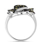 Anillo de Plata con Marcasita de Austria