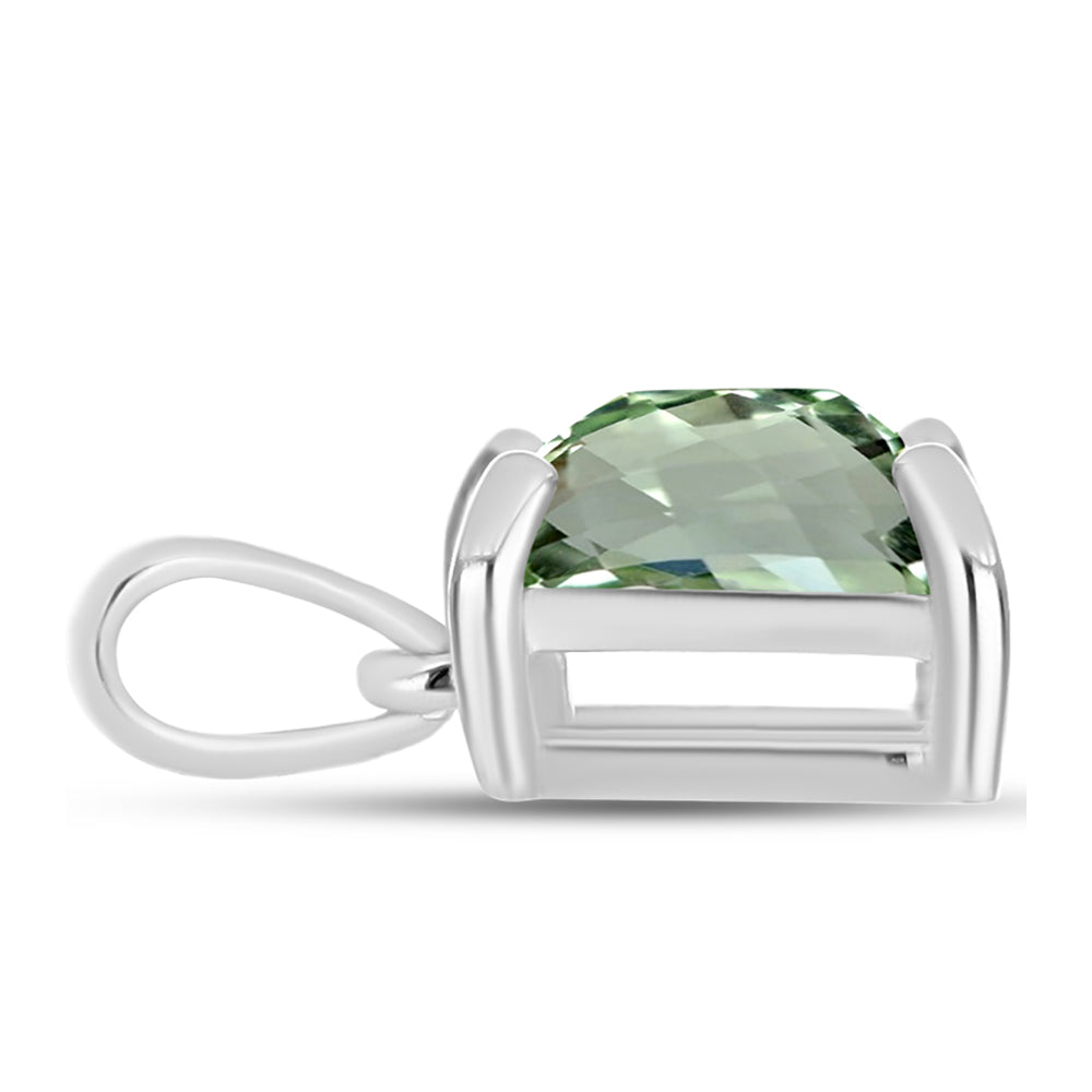Colgante de Plata con Amatista Verde 2 