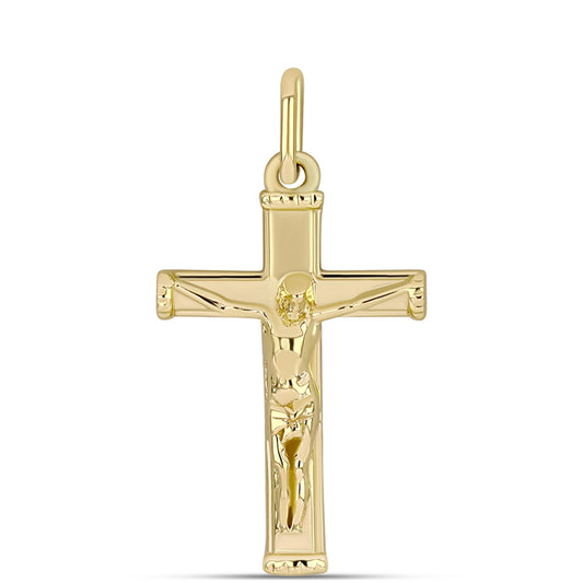 Cruz Colgante de Oro 14K
