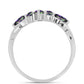 Anillo de Plata con Topacio Místico