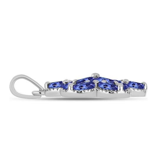 Colgante de Plata con Tanzanita
