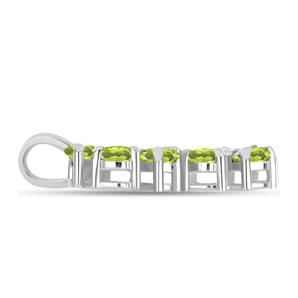 Colgante de Plata con Peridoto de Changbai 2 