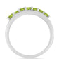 Anillo de Plata con Peridoto de Changbai