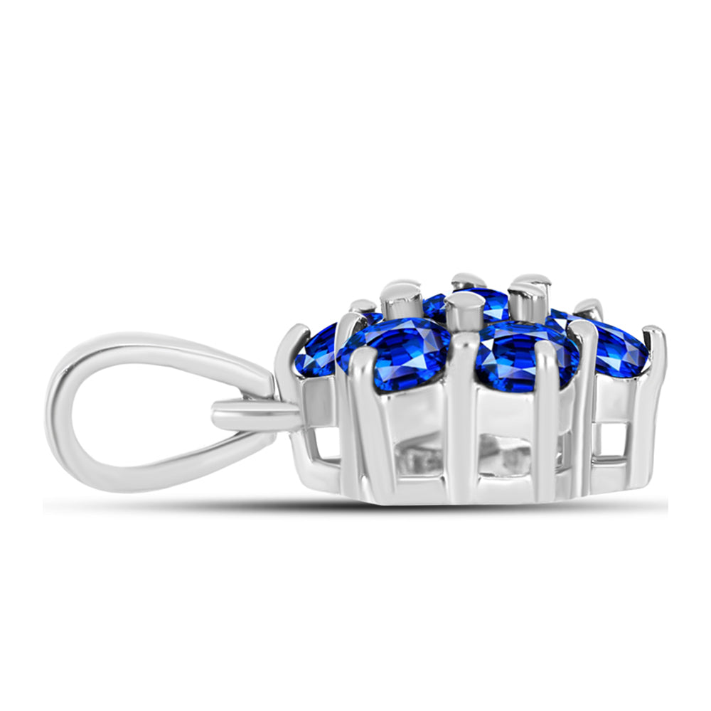 Colgante de Plata con Zafiro Azul Australiano
